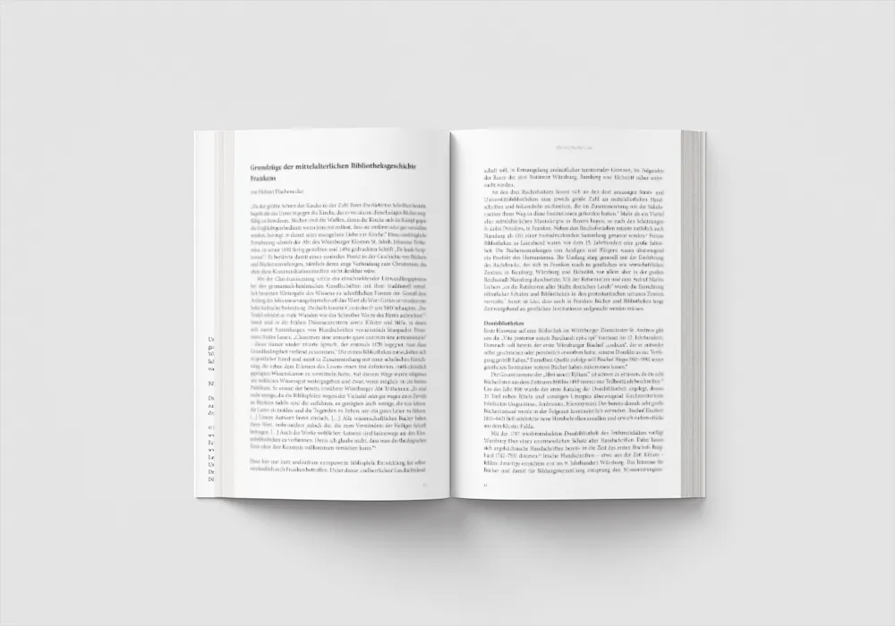 Blick ins Buch "Kirchliche Buchbestände als Quelle der Kulturgeschichte"