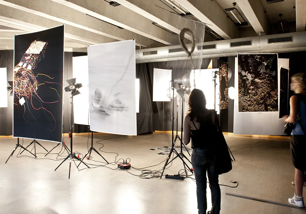 Rohstoffe und Design: Blick in die Ausstellung